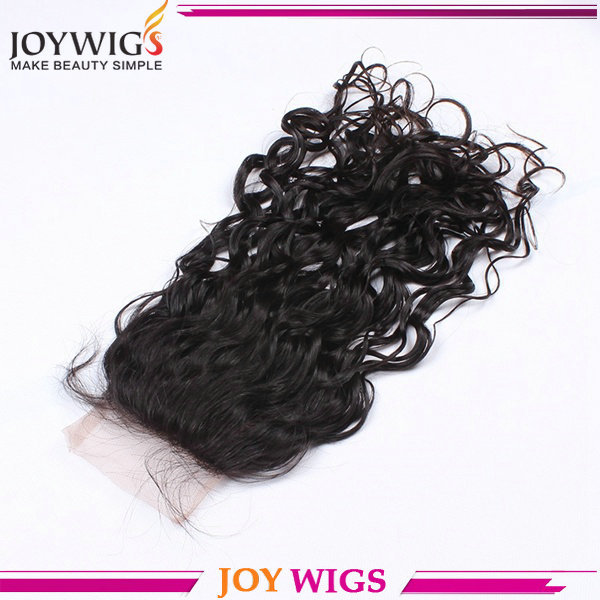 Wholesale grade 8a virgin hair silk top lace closure3.5*4