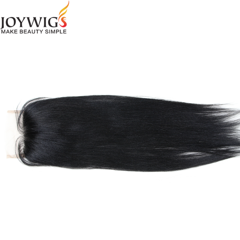 Factory Cheap Price 7A Grade Indian Remy Hair Long Silky Straight Human Hair Lace Closure