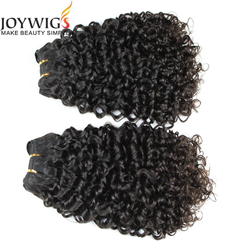 Factory Cheap Price Deep Curl Human Hair Weaving Top Quality Indian Remy Human Hair Weaving