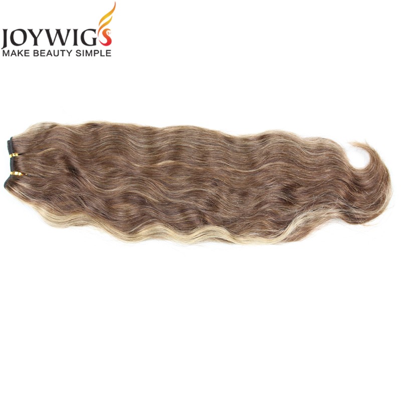 Modern Design 8a grade Brazilian Human Hair Piano Color Nartural Wave Virgin Human Hair Weaving
