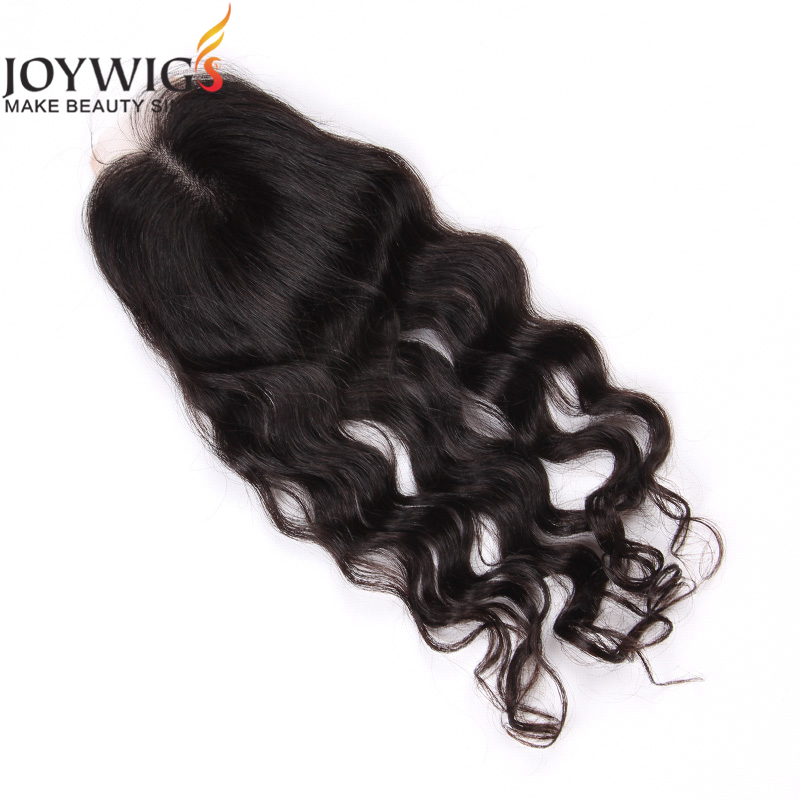 Hot Selling 2016 Joywigs 7A Grade Indian Remy Human Hair Middle Part Natural Color Pretty Body Wave 