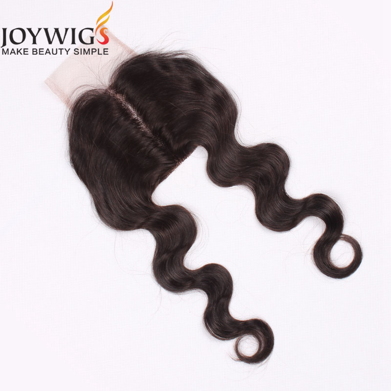 Factory Cheap Price Pretty Body Wave Hair Closures Top Quality Indian Remy Hair Middle Part Lace Clo