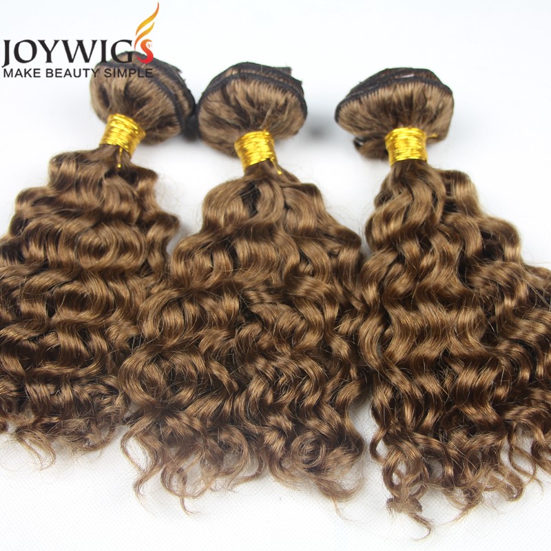 2016 Joywigs New Arrival 8A Grade Indian Remy Human Hair 4 color Deep Wave Humna Hair Weaving