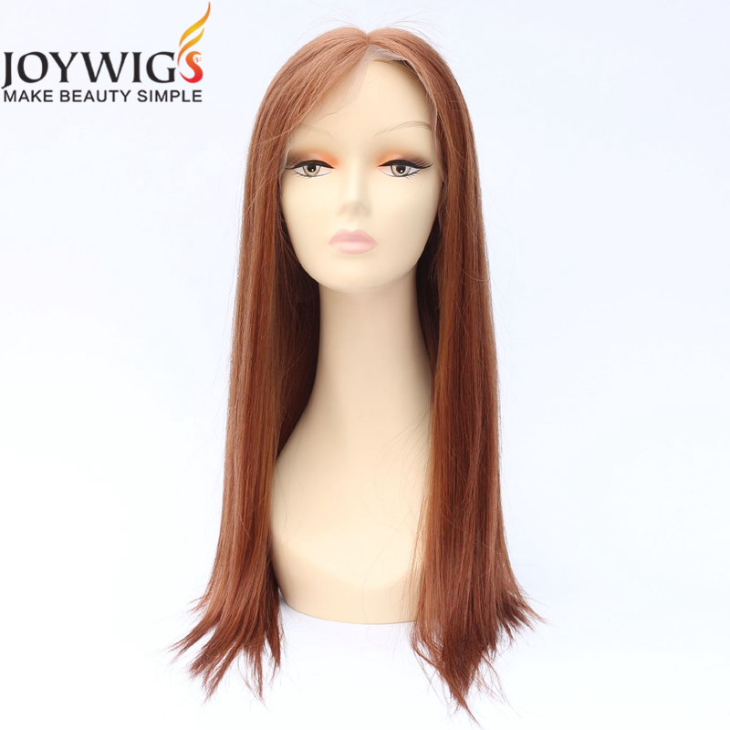 Customized Order Pretty Color Silky Straight Human Hair Wigs Brazilian Human Hair Full Lace Wig