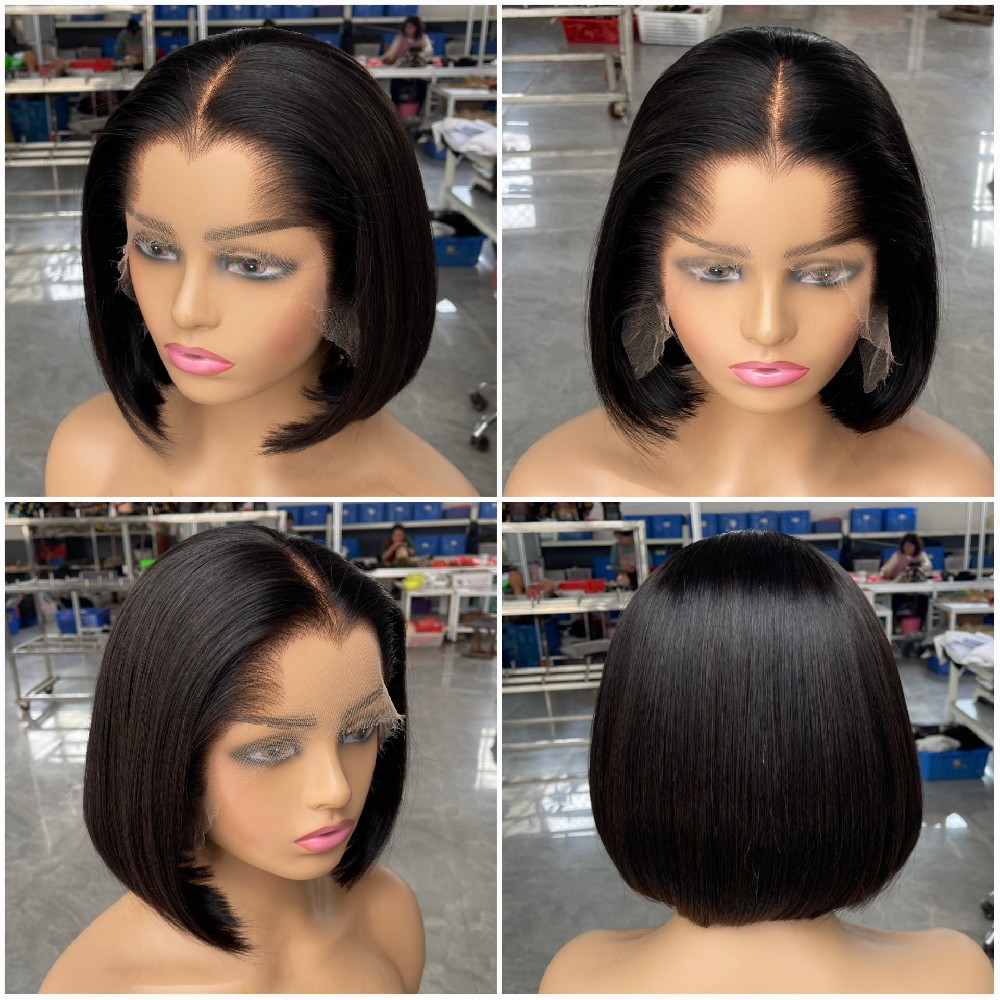 Lagos Hairline Human Hair Wig wholesale 13x4 Full Frontal Wig HD Lace Wigs Low Hairline Wigs M hairl